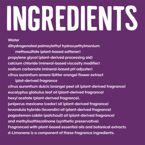 Seventh Generation Fresh Lavender Scent Liquid Fabric Softener Perspective: right