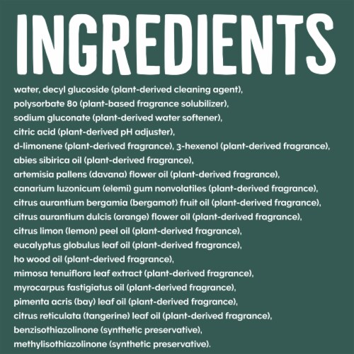 Seventh Generation Sparkling Seaside Scent Glass Cleaner Perspective: right