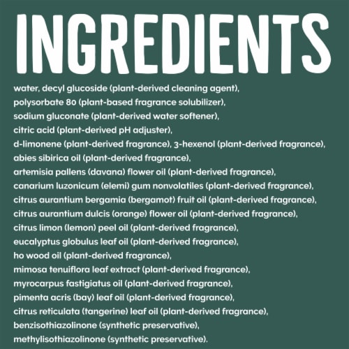 Seventh Generation Sparkling Seaside Scent Glass Cleaner Perspective: right