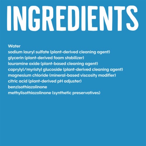 Seventh Generation Free & Clear Dish Liquid Soap Perspective: right