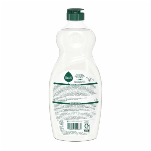 Seventh Generation Summer Orchard Scent Dish Soap Liquid Perspective: right