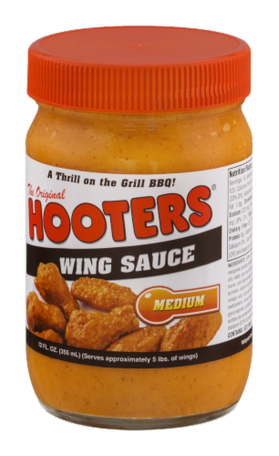 Hooters® Medium Wing Sauce Perspective: right