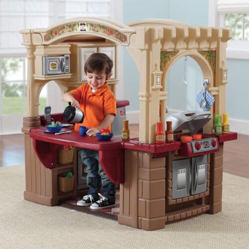 Step2 Grand Walk In Kitchen and Grill Large 103 Piece Kids Playset Toy Ages 2 2 Piece QFC