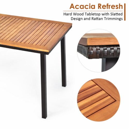 Acacia clearance table top