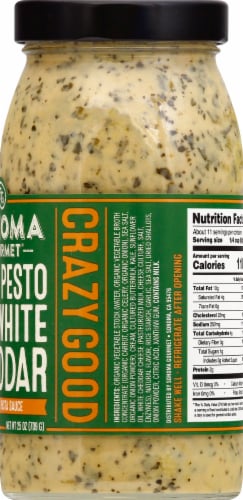 Sonoma Gourmet Kale Pesto With White Cheddar All Natural Pasta Sauce Perspective: right
