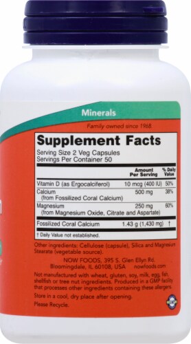 NOW Foods  Coral Calcium Plus Perspective: right