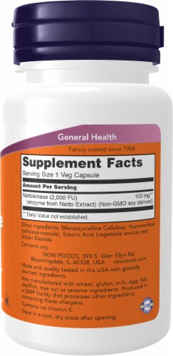 NOW Foods Nattokinase Perspective: right