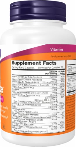 NOW® Foods True Balance™ High Potency Multiple Perspective: right