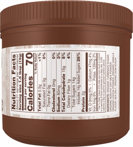NOW® Foods Cocoa Lovers Organic Hot Cocoa Perspective: right