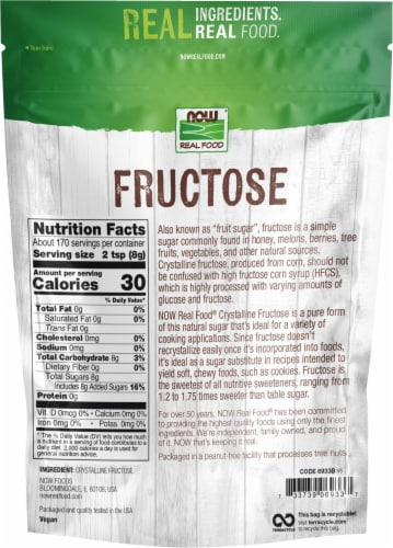 NOW Foods Real Food Fructose Perspective: right