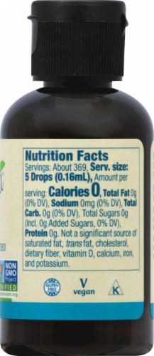 NOW  BetterStevia™ Liquid Sweetener Glycerite Perspective: right