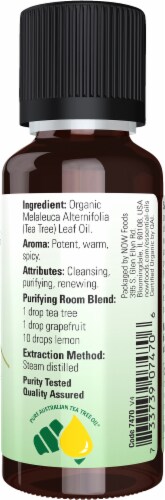 NOW®   Organic Essential Oils Tea Tree Perspective: right
