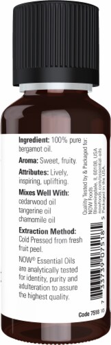 NOW® Essential Oils Bergamot Perspective: right