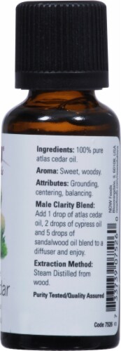 NOW® Essential Oils Atlas Cedar Oil Perspective: right