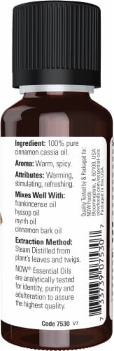 NOW® Cinnamon Cassia Essential Oils Perspective: right