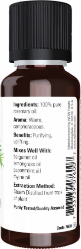 NOW® Essential Oils Rosemary Perspective: right