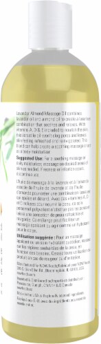 NOW®   Lavender Almond Massage Oil Perspective: right