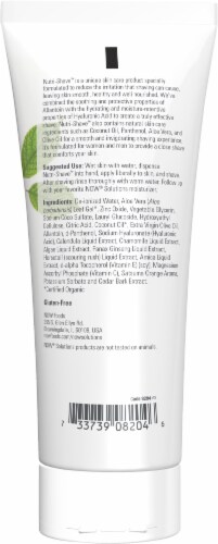NOW® Nutri-Shave Natural Shave Cream Perspective: right