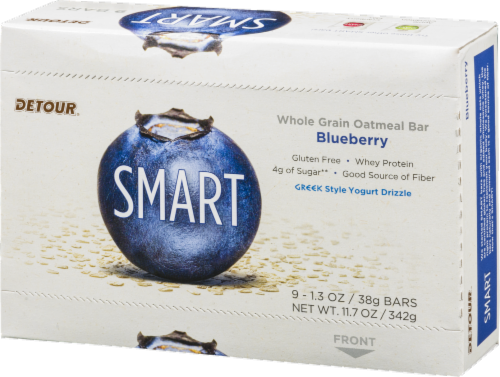 Detour Smart Blueberry Bars Perspective: right