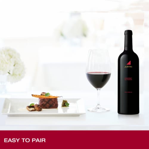 Justin Cabernet Sauvignon California Red Wine Perspective: right