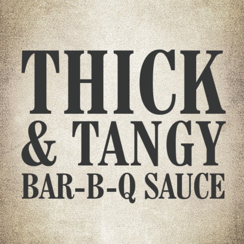 Stubb's® Hickory Bourbon Bar-B-Q Sauce Perspective: right