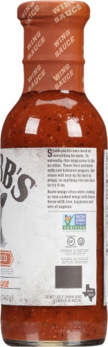 Stubb's® Wicked Habanero Original Chicken Wing Sauce Perspective: right