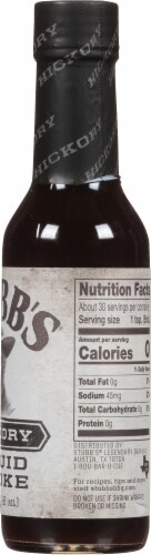 Stubb's Hickory Liquid Smoke Sauce Perspective: right