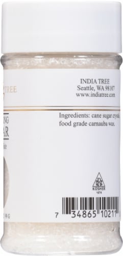India Tree Bright White Sparkling Sugar Perspective: right