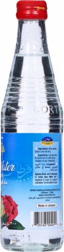 Cortas Rose Bottled Water Perspective: right