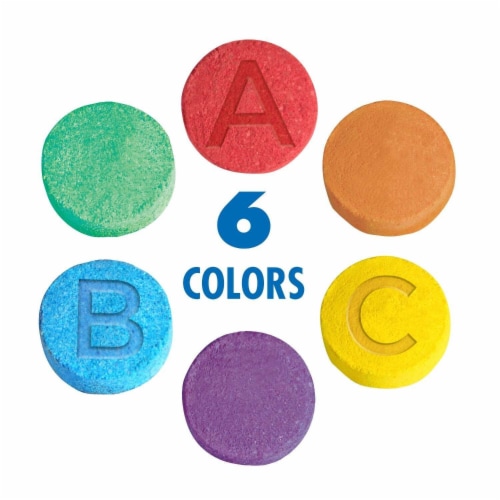 Mr. Bubble Water Coloring Tablets Fizzy Tub Colors Perspective: right