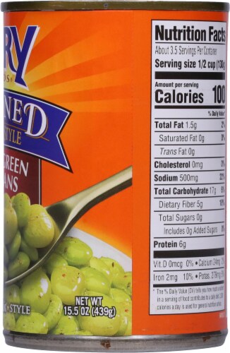 Glory Foods® Seasoned Lima Beans Perspective: right