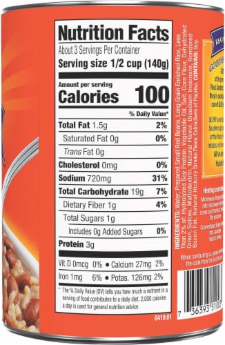 Glory Foods® Seasoned Southern Style Red Beans And Rice Perspective: right