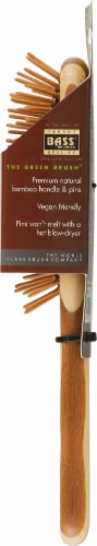 Bass Brushes - Natural Bamboo Pin Brush - Small Perspective: right