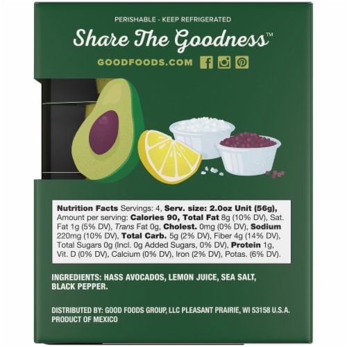 Avocado Mash - 4 Pack, Avocado Spread