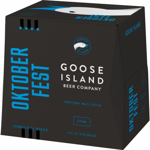 Goose Island Seasonal Beer Perspective: right