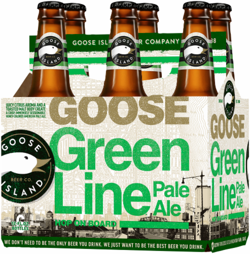 Goose Island Green Line Pale Ale Perspective: right
