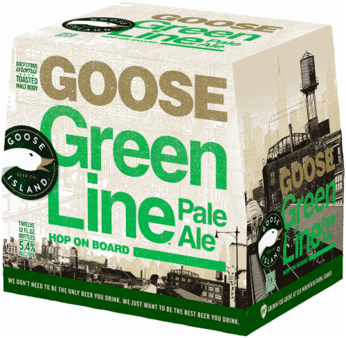 Goose Island Green Line Pale Ale Perspective: right