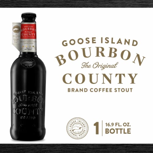 Goose Island Bourbon County Imperial Stout Coffee Beer Perspective: right