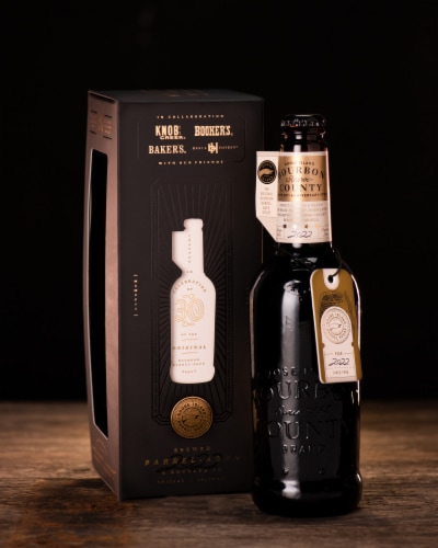 Goose Island Bourbon County Reserve Imperial Stout Beer Perspective: right