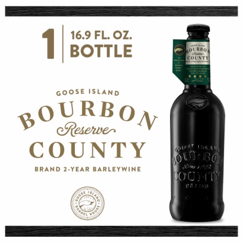 Goose Island Reserve Beer Perspective: right