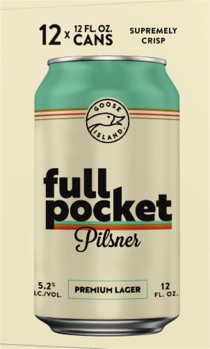 Goose Island Full Pocket Pilsner Perspective: right