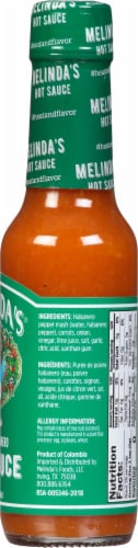 Melindas Original Habanero Hot Sauce Perspective: right