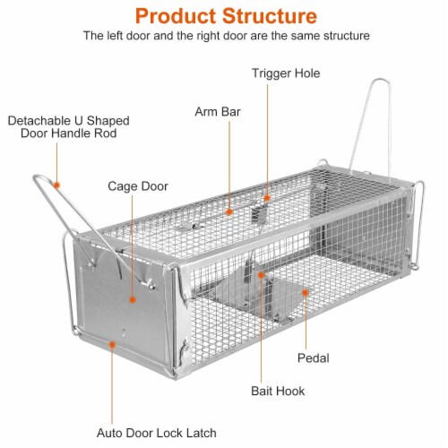 Rat Zapper Ultra RZU001-4TRI Rat Trap and Killer - No touch