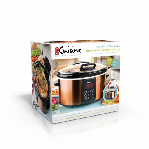 Euro Cuisine® Electric Slow Cooker Perspective: right