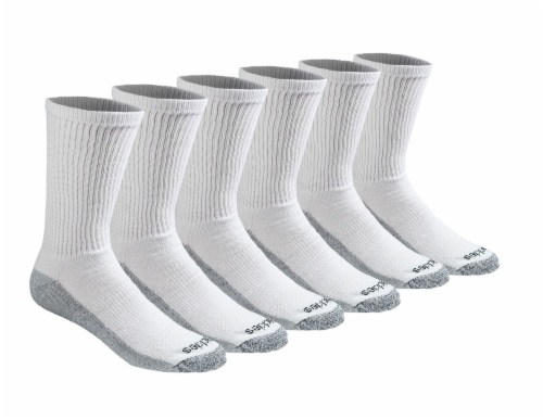 Dickies® Dri-Tech Crew Work Socks - White Perspective: right