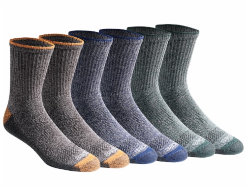 Dickies® Men's Dri-tech Moisture Control Comfort Length Mid-Crew Socks Perspective: right