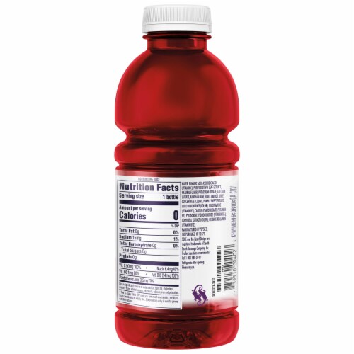 SoBe Water Acai Raspberry Vitamin Enhanced Hydration Beverage Perspective: right