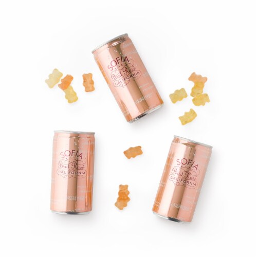 Sofia Mini Brut Rose Sparkling Wine Perspective: right