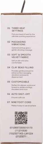 Sharper Image Calming Heat Massaging Flexi Wrap Perspective: right