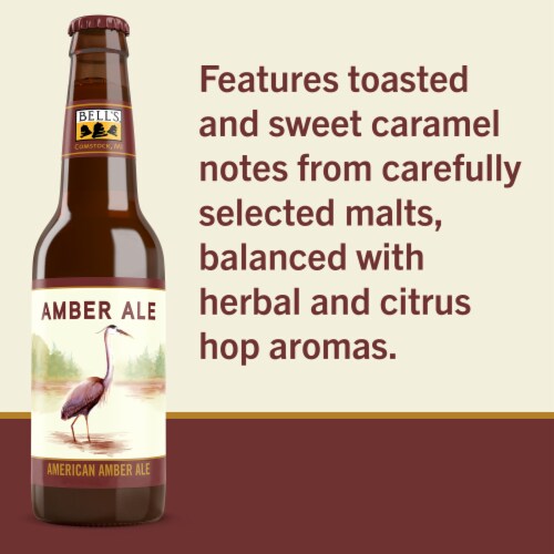 Bell's Amber Ale Craft Beer Perspective: right